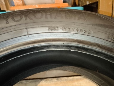 4 ШИНИ ЛІТНІ YOKOHAMA BLUEARTH-GT AE51 205/55R16 94V - ВЖИВАНІ 