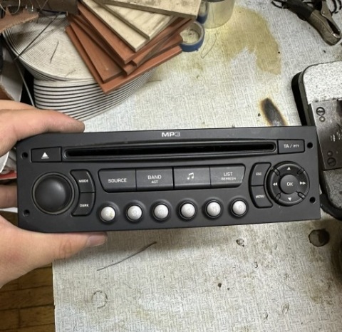 РАДІО CD CITROEN C5 II X7 9663080277 BLAUPUNKT RD4 