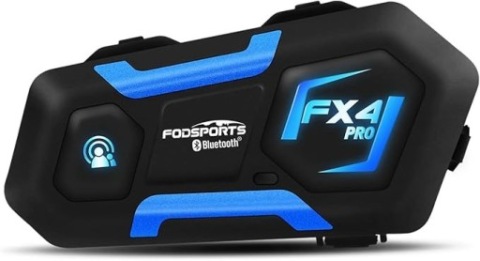 FODSPORTS FX4 PRO ІНТЕРКОМ BLUETOOTH DO ШОЛОМА MOTOCIKLINIO 