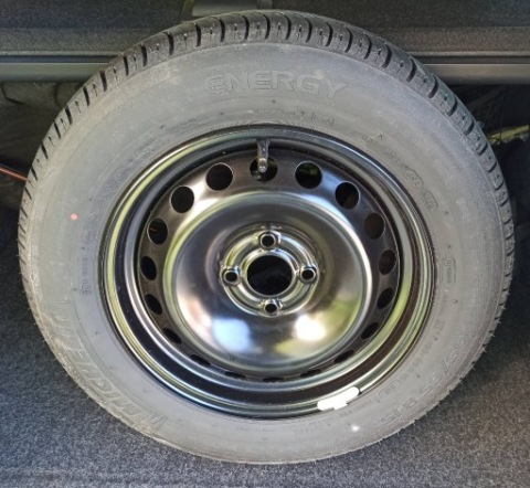 НЕ ВЖИВАНІ КОЛЕСО ZAPASOWE, ДИСК 15” RENAULT/DACIA (4X100, ET43, OTW. 60,1) 