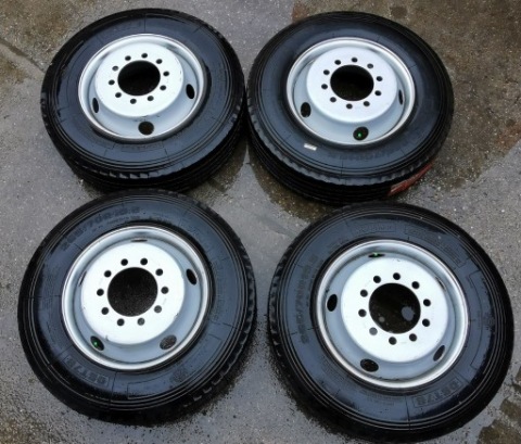 НОВЕ 4 ШИНИ 265/70 R19.5 143/141J 16PR + ДИСКИ (ПРИЧІП ПРИЧІП LAWETA) 
