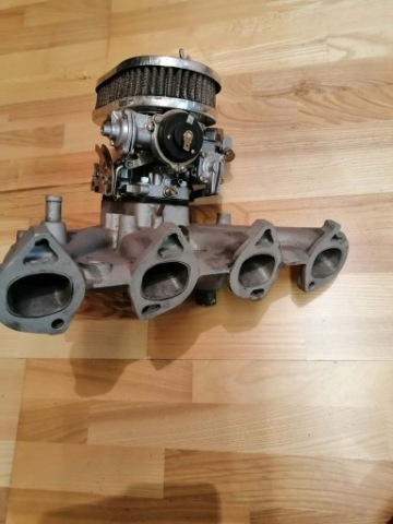 BMW E10, E21,E30, M10B20 КОЛЕКТОР ВПУСКНОЙ Z GAZNIKIEM WEBER 