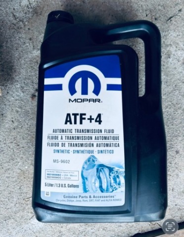 МАСТИЛО DO КОРОБКИ MOPAR ATF 4+ MS-9602 5L CHRYSLER DODGE JEEP FIAT 