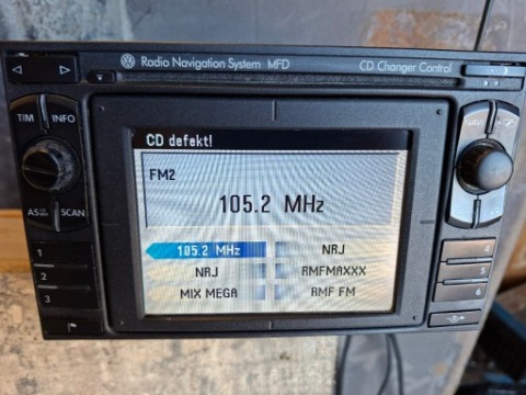 ОРИГІНАЛ РАДІО НАВІГАЦІЯ GPS VW 3B0035191D 