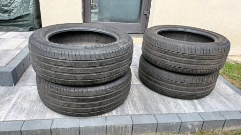ШИНЫ Б/У ЛЕТНИЕ 2 SZT.MICHELIN,2 SZT.KLEBER. РАЗМЕР 225/55 X18 