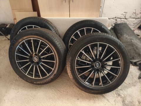 ДИСКИ O.Z MSW 30 ЧЕРНЫЙ POLISHED 8JX18 5X112 [ПОЧТИ КАК NOWE] КОМПЛЕКТ 