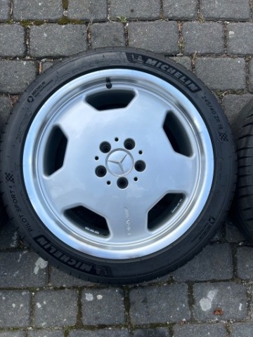 ДИСКИ MERCEDES AMG MONOBLOCK 8JX18 ET31 Z ШИНАМИ 