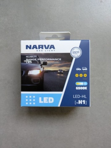 ЛАМПОЧКИ NARVA RANGE PERFORMANCE СВЕТОДИОДНЫЕ H1 