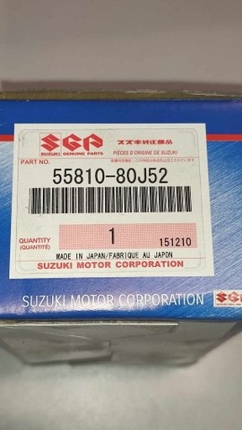 SUZUKI WITH 55810-80J52 PADS BRAKE SET  