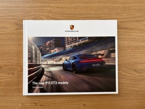 Porsche 911 GT3 prospekt 2021 992