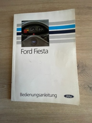 КНИЖКА ОБСЛУГОВУВАННЯ FORD FIESTA MK 4 /2004R./ 