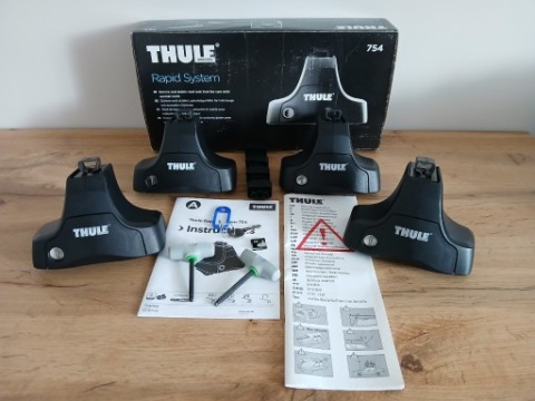 ЗАДНІ ФАРИ БАГАЖНИКА THULE RAPID СИСТЕМА 754 - SKLEPOWY КОМПЛЕКТ 