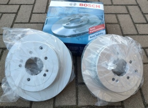 BOSCH ДИСКИ ТОРМОЗНЫЕ ЗАД 0 986 479 E45 DO KIA SPORTAGE I HYUNDAI TUSCON 