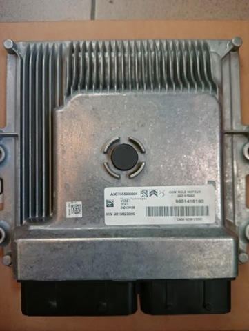 БЛОК КЕРУВАННЯ ДВИГУНА ECU OPEL ASTRA,CITROEN,PSA 1,2 NR.9851418180 9815023380. 