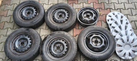 ДИСКИ СТАЛЬ 6X R13 (4XGM, 2XAUDI)+KOLPAKI 