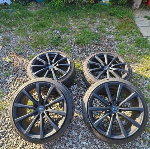 ТИТАНОВІ ДИСКИ BROCK B32 19'' 5X112 НОВЕ ШИНИ 