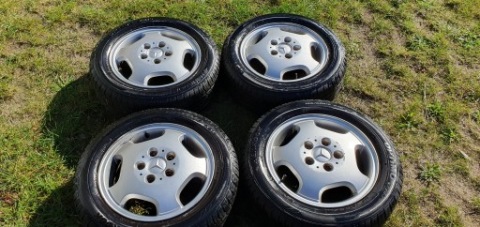 ТИТАНОВЫЕ ДИСКИ 15 5X112 MERCEDES W168 + ШИНЫ 185/60R15 КОМПЛЕКТ 4 ШТ 