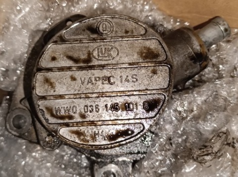 НАСОС ТИСКУ ВАКУУМНИЙ LUK WW0 038145101 VW OCTAVIA SKODA 1.9 TDI 