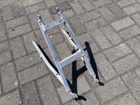 SUBFRAME HONDA CRF 250 2008 РАМА ДОПОМІЖНА AIRBOX АЛЮМІНІЙ 250 X 