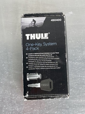 THULE ONE KEY SISTEMA 450400 4 PIEZA INSERTADA DE CERRADURA N221  