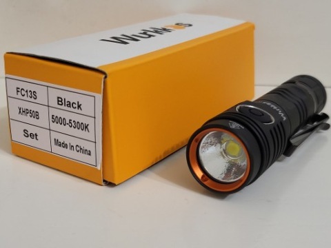 ЛІХТАРИК WURKKOS FC13S CREE XHP50.2 2500LM 5000K + АКУ 18650 