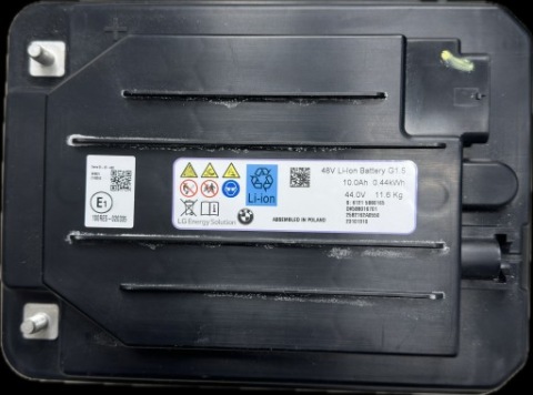 BMW X5 G05 X7 G07 АККУМУЛЯТОР БАТАРЕЯ MILD HYBRID LI-ION 10AH 48V 5B80165 