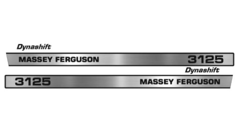 НАКЛЕЙКИ MASSEY FERGUSON 3125 