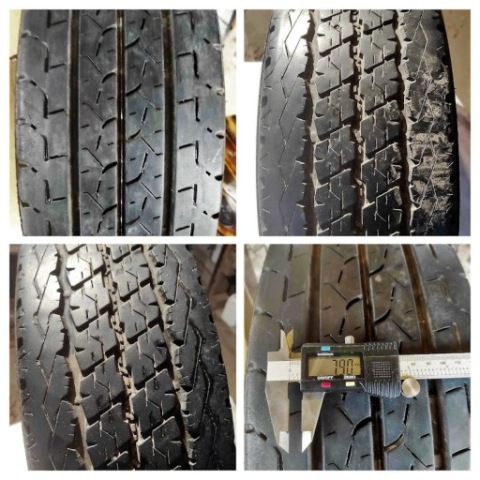 ШИНИ БУС BRIDGESTONE DURAVIS 215/70 R15C R660 РІК 21 7,5MM 4SZT. 