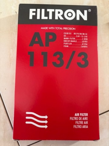 ФІЛЬТР ПОВІТРЯ FILTRON AP 113/3 