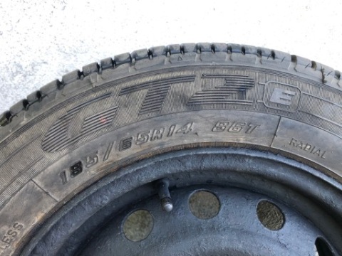 ДИСК СТАЛЬНИЙ Z ШИНА GOODYEAR GT2 185/65R14 86T 