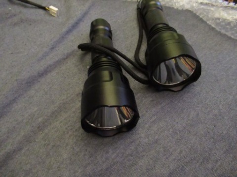 ЛІХТАРИК LED (СВІТЛОДІОД) NA AKU. 18650 ( КОРПУС ЯК CONVOY C8 ), ДІОДА XH-P50, 5TRYBOW 