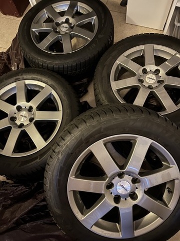 4 КОЛЕСА АЛЮМИНИЙ 5X120 Z ZIMOWKAMI GOODYEAR 235\/55\/R17 фото