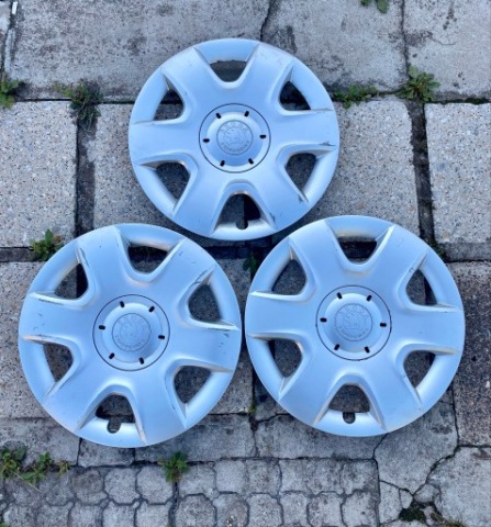 SKODA OE, КОВПАКИ ОРИГІНАЛ 15”, 5J0601147C, ДОСТАВКА W 24H 