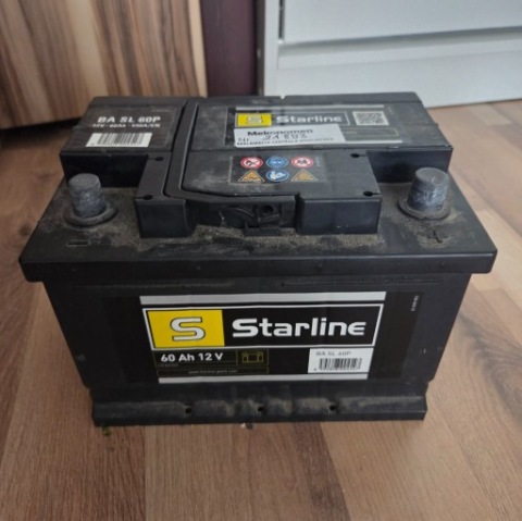 АКУМУЛЯТОР STARLINE BA SL 60P 12V 60AH 540A/EN 