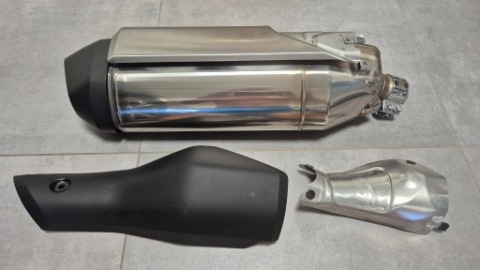 ГЛУШНИК HONDA NT1100 2025 ОРИГІНАЛ OEM, ЯК NOWY, 1000 KM 