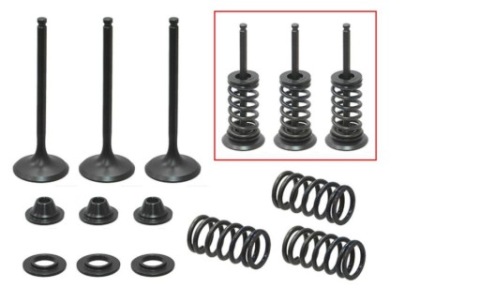VALVES SSACE STALOWE, KOMPLET, YAMAHA YZF 450 03-09, WR 450 F 03-15 