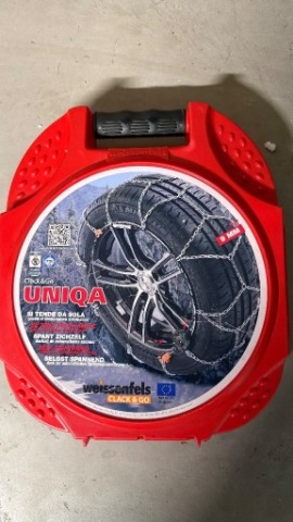 LANCUCHY SNIEGOWE WEISSENFELS UNIQA M32 L10, KN100 - НЕ ВЖИВАНІ 