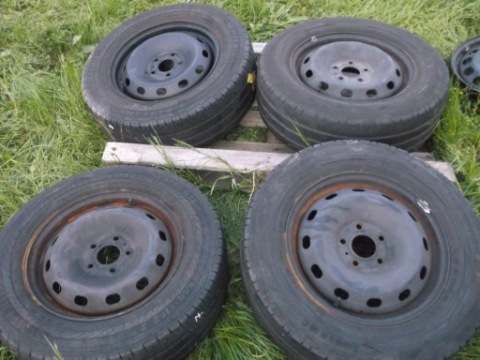 4X КОЛЕСА ЛІТО RENAULT TRAFIC VIVARO 215/65 R16C 5X114,3 ET-50 