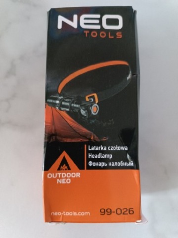 ФОНАРИК ПЕРЕДНЯЯ AKUMULATOROWA USB 800LM NEO 99-026 