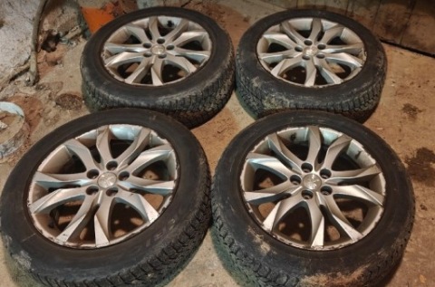 ДИСКИ 5X108 Z ШИНАМИ ЗИМОВИМИ DEBICA FRIGO HP2 215/55 R17 98 V XL 