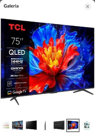 Telewizor TCL 75P8K 144Hz