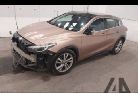 INFINITI Q30 QX30 ДВЕРІ СТОРОНА ЗОЛОТЕ ПАСАЖИРА ВОДІЯ , КРИШКА БАГАЖНИКА ЗАД ЧОРНА 