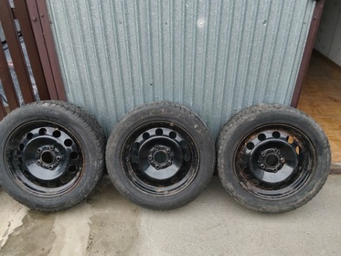 ДИСКИ СТАЛЬ 5X120 215/55/16 3 ШТУКИ 