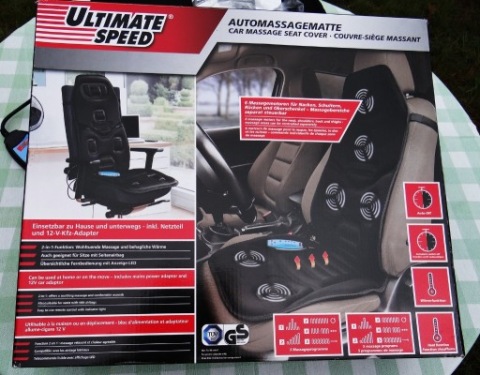 МАТ МАСАЖНИЙ ПІДІГРІВ 2 В 1 220V/12V АВТО BIURO DOM 