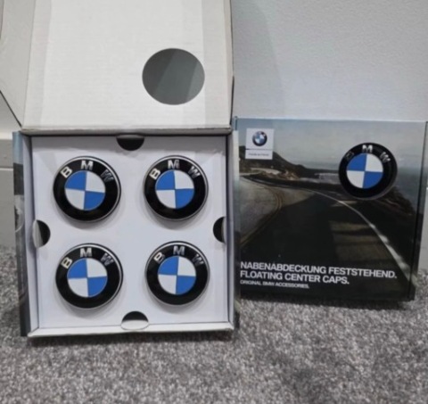 КОВПАЧКИ BMW OE КОМПЛЕКТ 4 ШТУКИ 68MM 