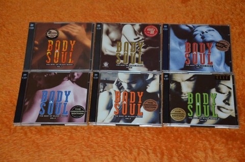 ZESTAW CD BODY & SOUL THE BEST OF BLACK MUSIC 1-6! 