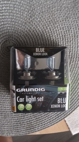 ЛАМПОЧКИ H7 GRUNDIG 2X 55W 12V КСЕНОН LOOK УПРАВЛІННЯ E4 