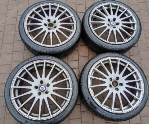 ТИТАНОВІ ДИСКИ KPL. КОЛЕСА 5X108 19 225/40R19 ШИНИ 7MM WIELOSEZON VOLVO FORD 