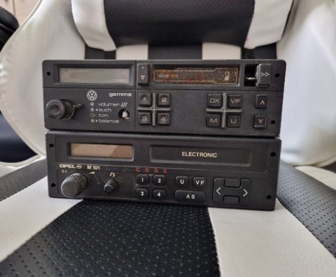 RADIO DE AUTOMÓVIL VW GAMMA I OPEL M101  