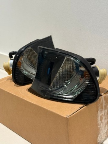 ПОВОРОТНИКИ ПЕРЕДНЯ ПЕРІД BMW E46 КУПЕ РЕСТАЙЛ 2001-2003 DEPO SMOKE 